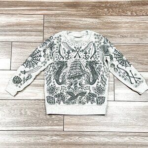 Stella McCartney Kids Gray Graphic Sweatshirt